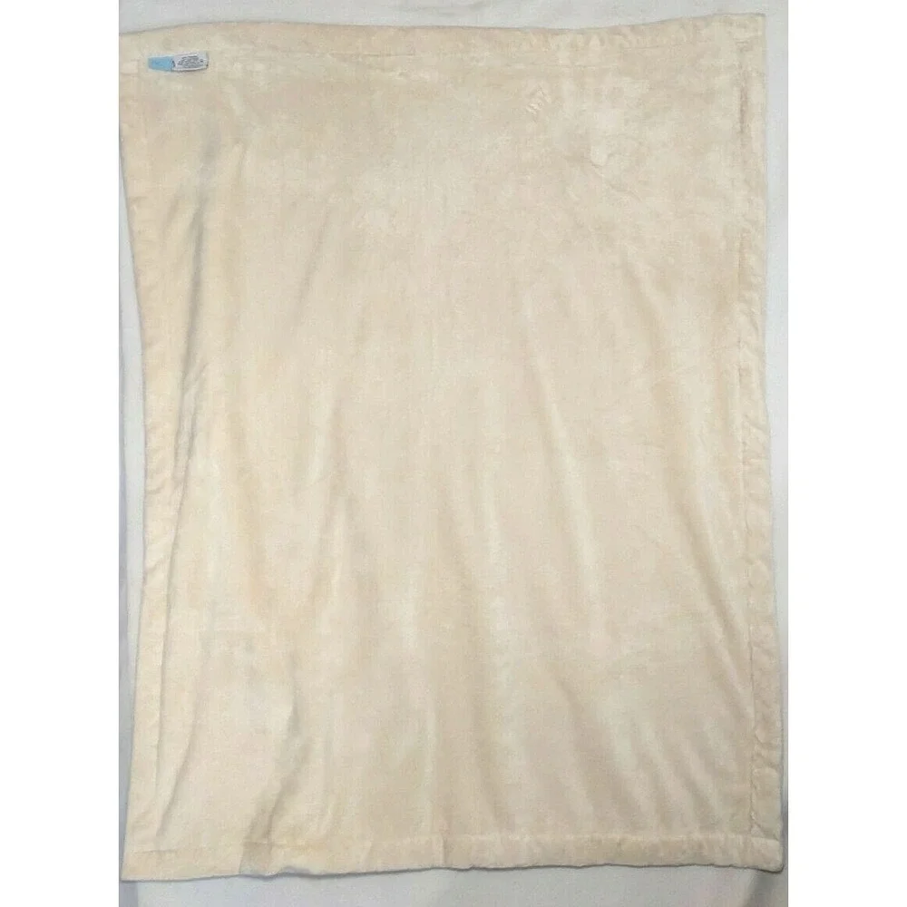 Disney Baby Beige‎ Cream TIGGER Ladybug Sherpa Blanket Winnie The Pooh Solid HTF